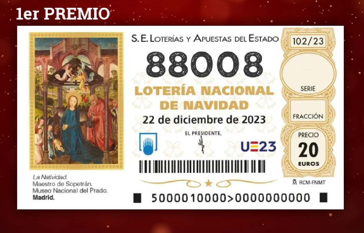 El Gordo De La Lotería De Navidad 2023 El 88008 Deja 1216 Millones En La Provincia De Sevilla 