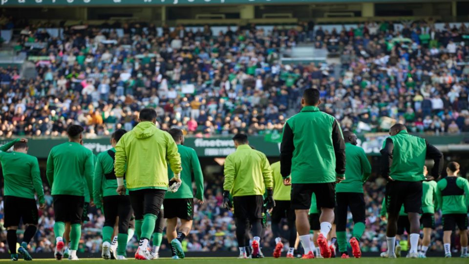 Entreno Betis Puerta abierta