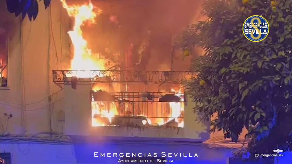 Incendio Emergencias Sevilla