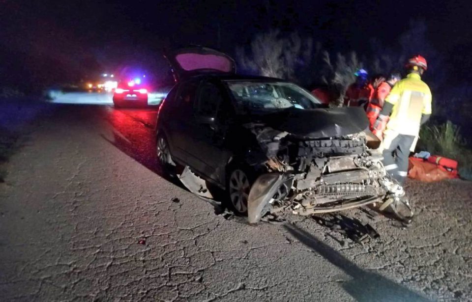 joven accidente Carmona