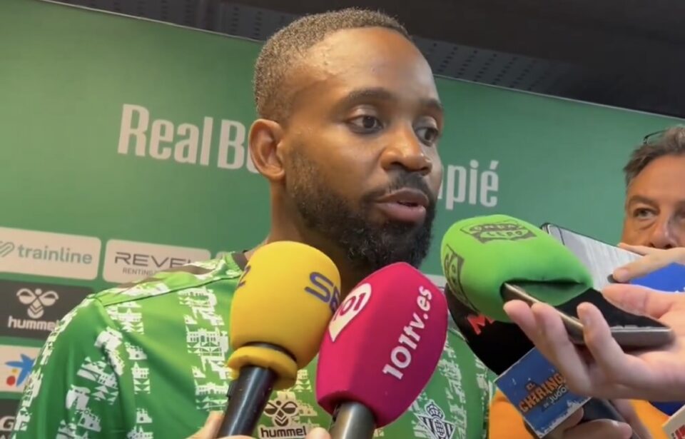 Bakambu en el postpartido del Betis - Mallorca: "Tenemos que estar fuertes en las dos áreas".