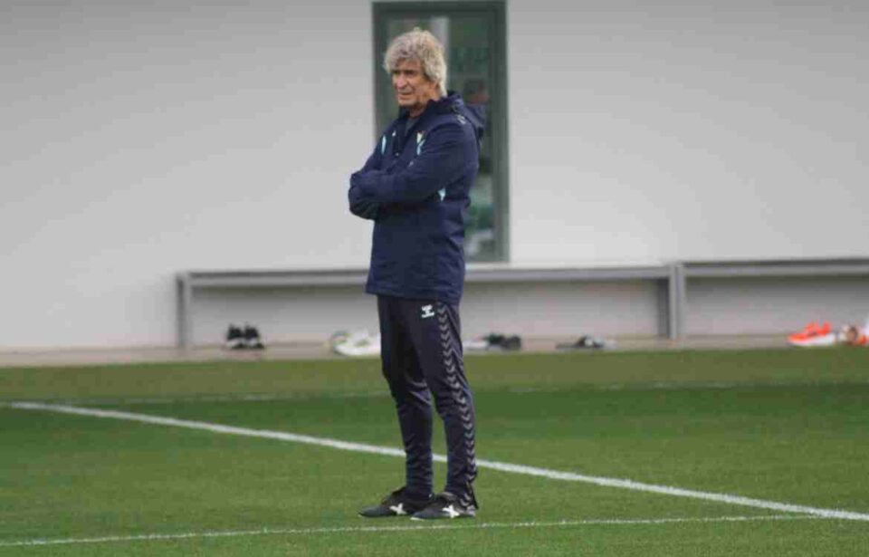 Pellegrini compareció en la rueda de prensa posterior al Real Betis - RCD Espanyol