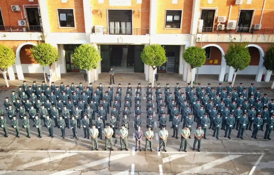 153 guardias civiles incorporan prácticas