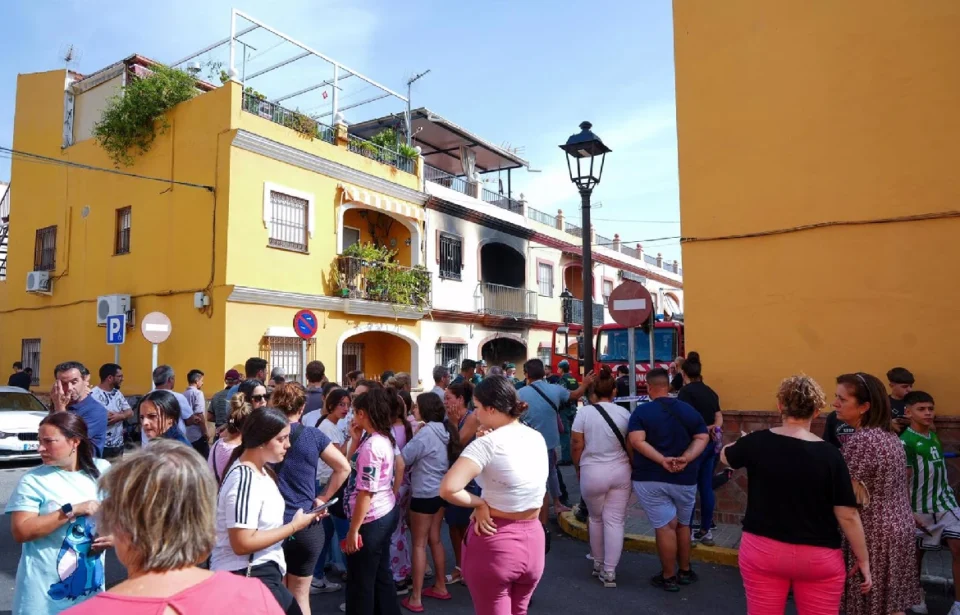 Funeral Guillena víctimas incendio