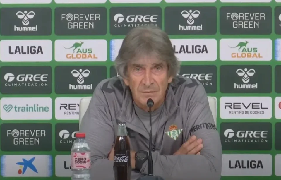 Manuel Pellegrini aceptó las críticas al Betis en la rueda de prensa previa al partido ante Osasuna.