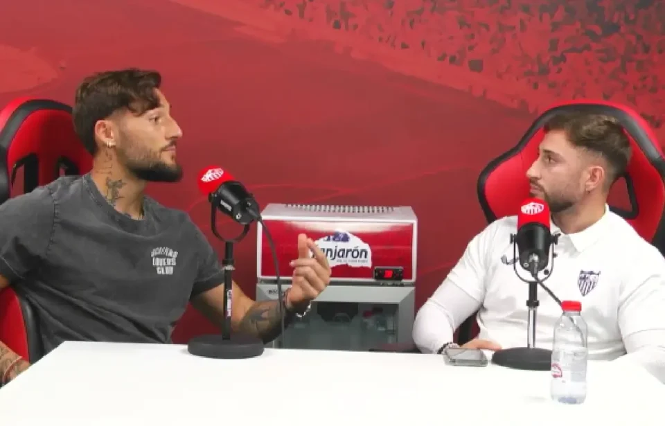 Nemanja Gudelj se pasó por los medios oficiales del Sevilla FC para comentar la actualidad del equipo.