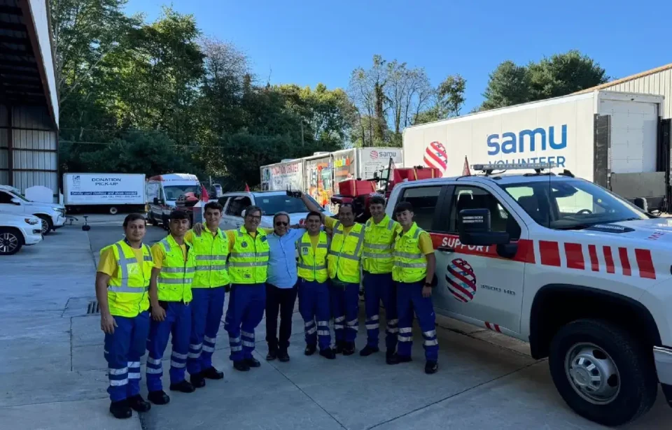 Voluntarios SAMU despliegan misión Florida