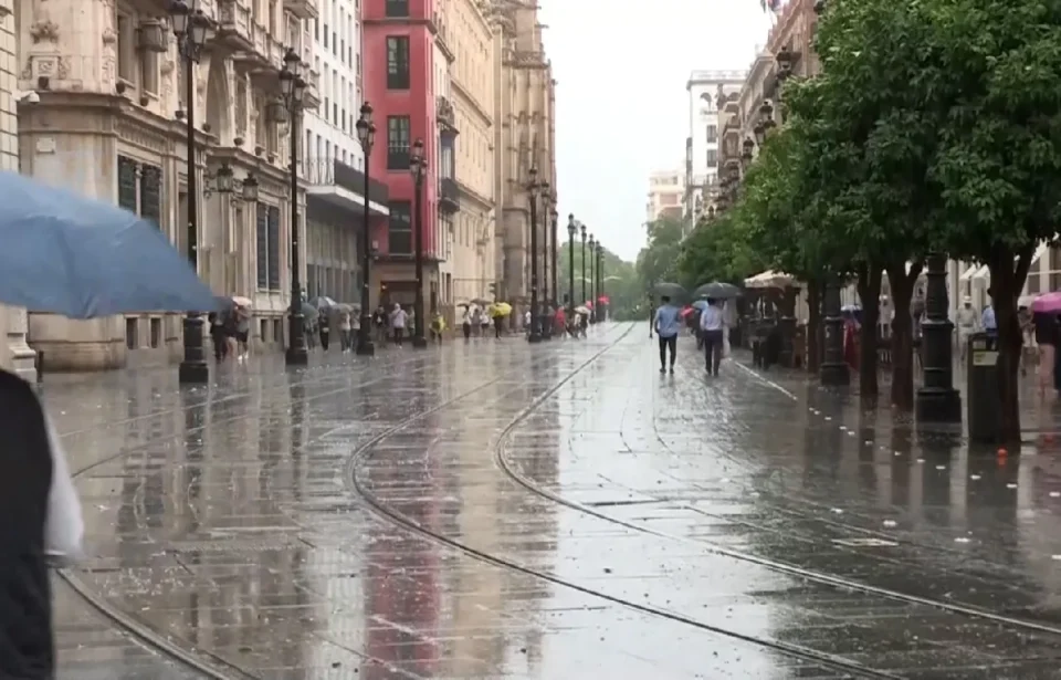 lluvia fin semana Sevilla