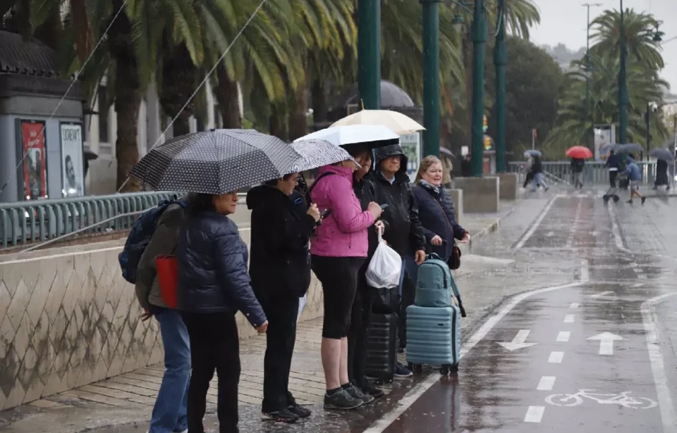 Alerta roja lluvias Málaga