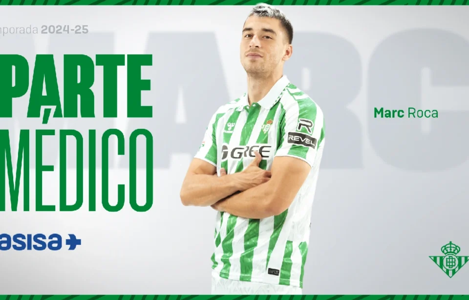 Cuándo espera el Real Betis que vuelva Marc Roca