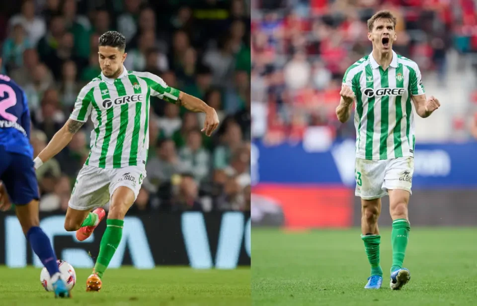 Marc Bartra y Diego Llorente son la pareja de moda en el Betis después de que el equipo no haya perdido aún con ellos en el campo.