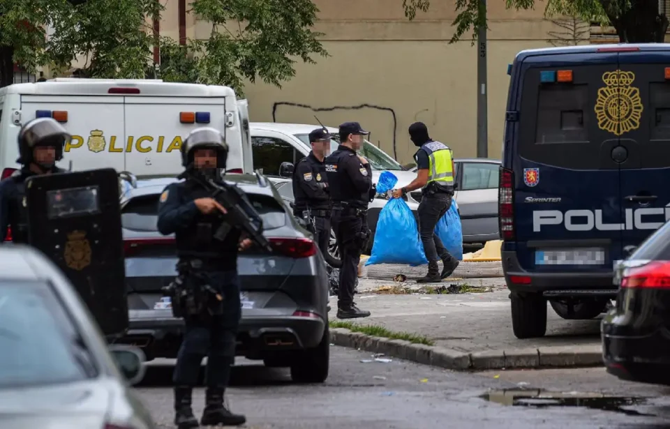 detenidos redada Polígono Sur