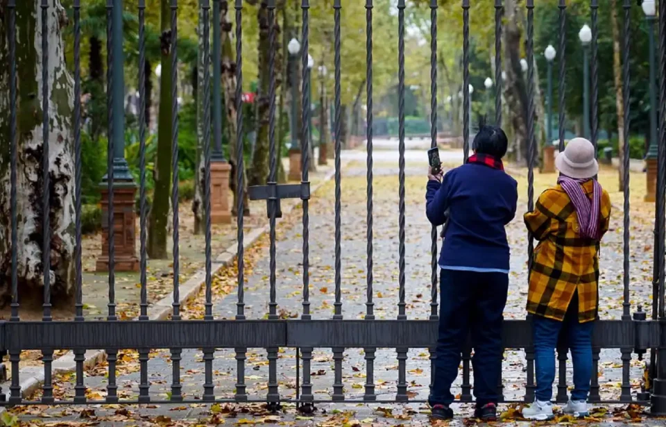 Cierre preventivo parques